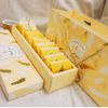 Bộ túi hộp bánh dứa Thank you Vàng (đựng 6 bánh)