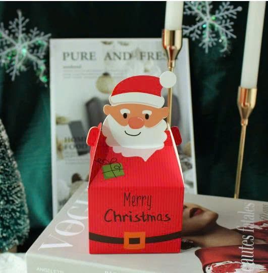 Hộp Giáng Sinh Ông Già Noel đỏ (5 hộp)