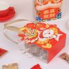 Hộp quai xách Tết Thỏ Rồng Múa Lân (5 hộp)