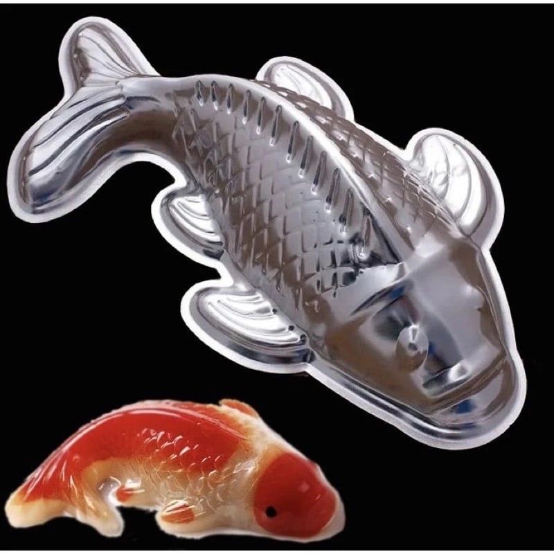 Khuôn bánh nướng nhôm hình cá chép