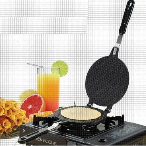 Chảo bánh quế tròn