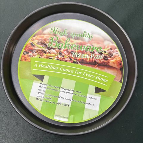 Khuôn pizza chống dính thành thấp 9''