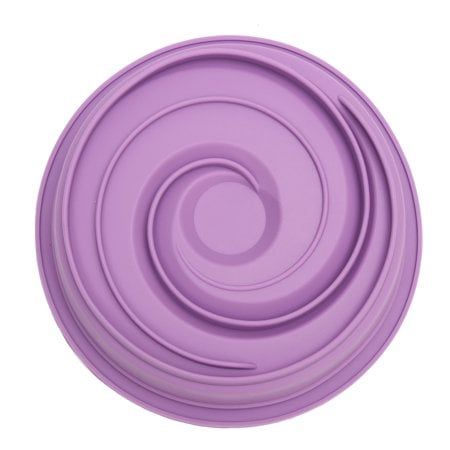 Khuôn silicon xoáy tròn 18cm