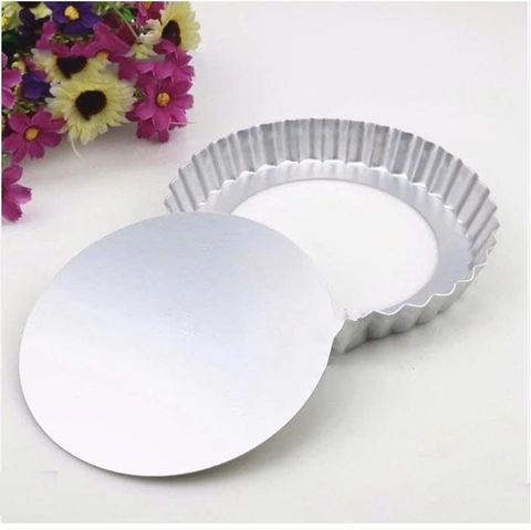 Khuôn tart nhôm tròn đáy rời ( 4 size)