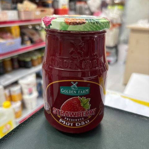 Mứt dâu Golden Farm 450gr.