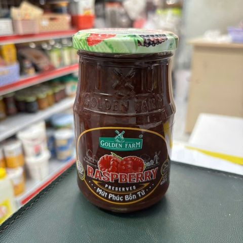 Mứt phúc bồn tử Golden Farm 450gr.