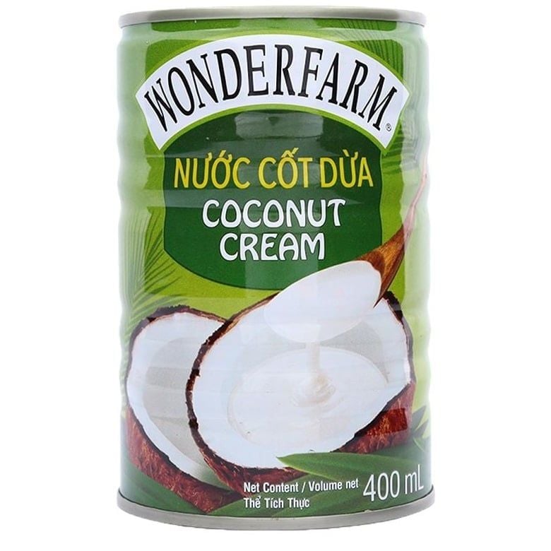 Nước cốt dừa Wonderfarm.