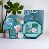 Bộ túi hộp trung thu 4 bánh 150g - 250g Ngọc Sáng