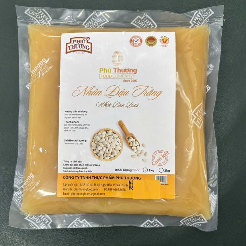 Nhân trung thu Đậu trắng Phú Thương food 1kg