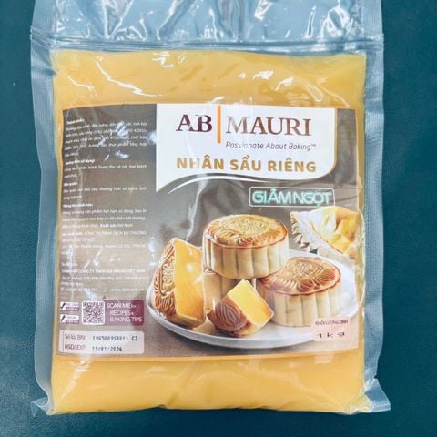 Nhân trung thu sầu riêng Mauri 1kg