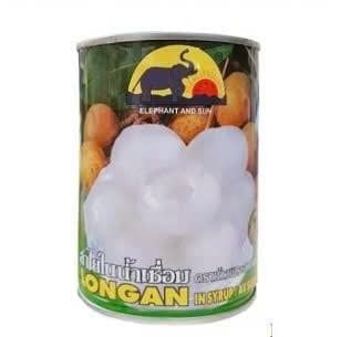 Nhãn Thái Lan hiệu con voi (Elephant and Sun) 565gr.