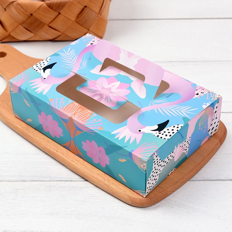 Hộp trung thu 6 bánh 80g Hồng Hạc (set 10 hộp)