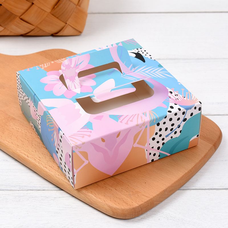 Hộp trung thu 4 bánh 80g Hồng Hạc (set 10 hộp)