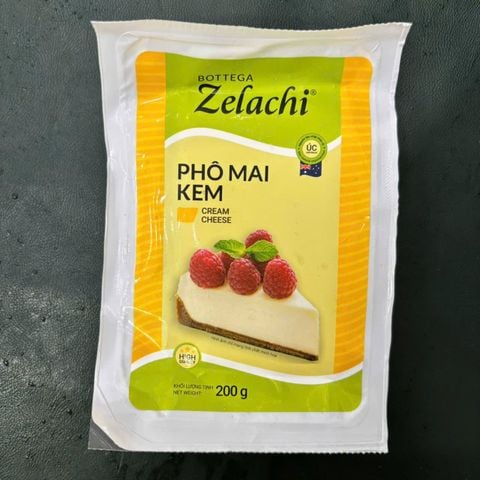 Phô mai kem Cream Cheese Zelachi 200g.