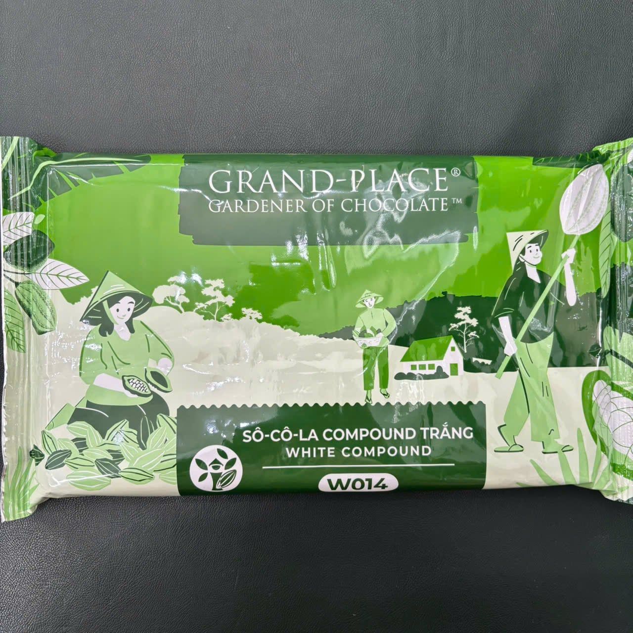 Socola Compound trắng Grand Place Puratos W014.