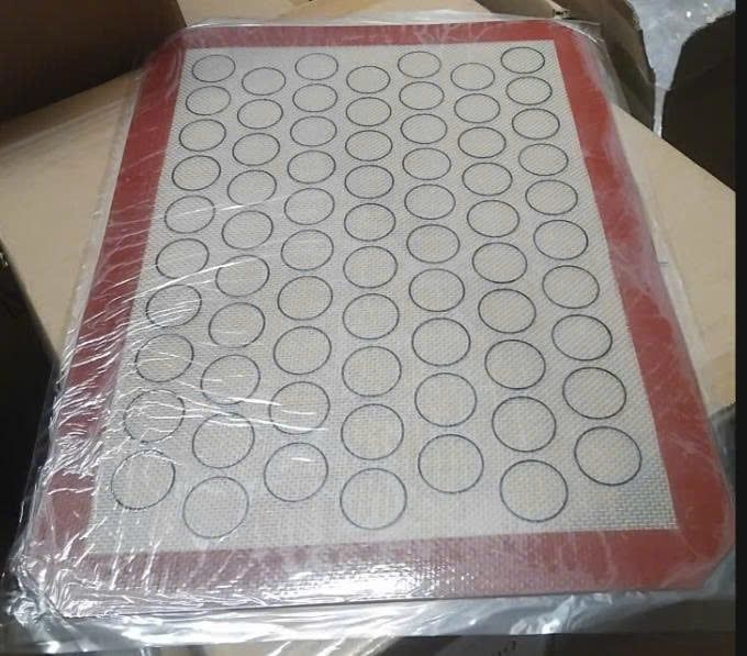 Tấm Lót Silicon Sợi Thủy Tinh dày Silpat 40x30cm.