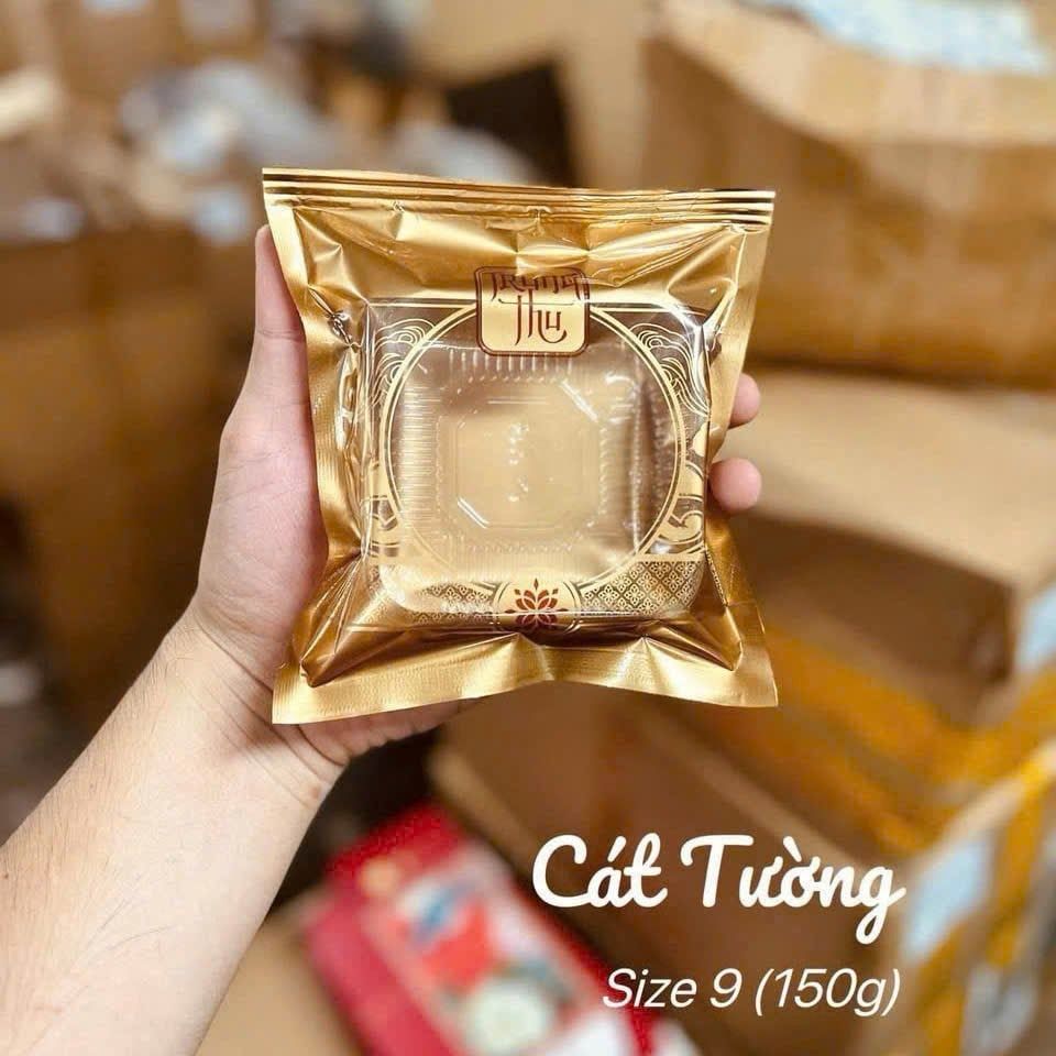 Túi hàn trung thu 150g vuông Cát Tường size 9.