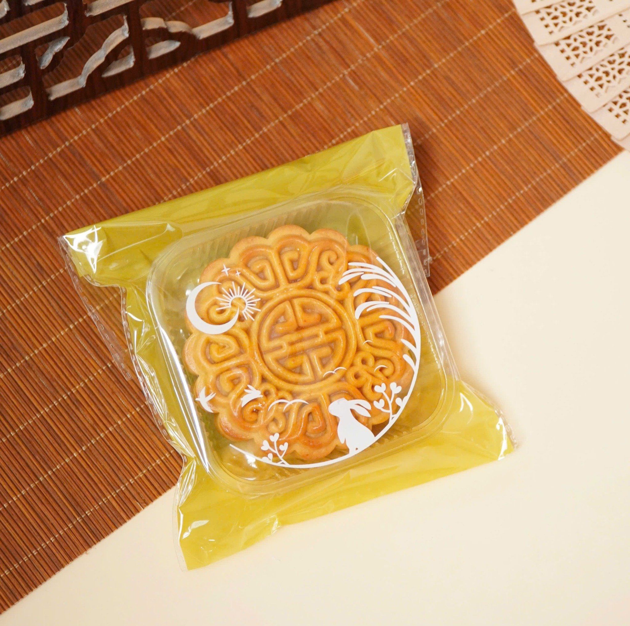 Túi dán trung thu 200g Thỏ Trông Trăng
