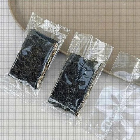 Túi hàn đựng thanh rong biển 7x14cm