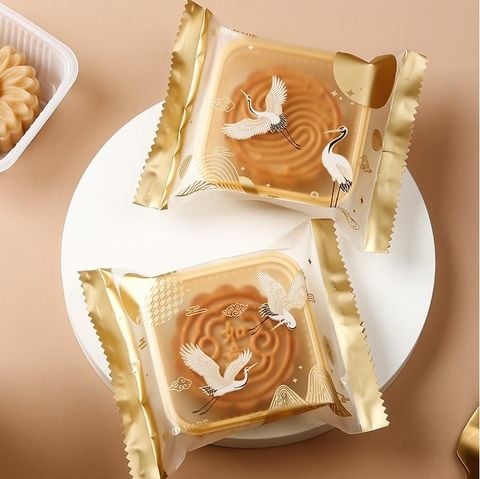 Túi trung thu hàn 50g hạc vàng