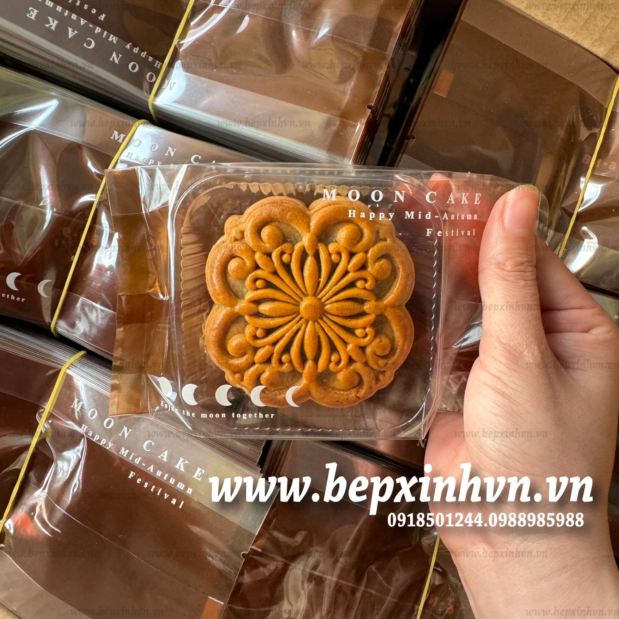 Túi trung thu hàn 200g Moon Cake