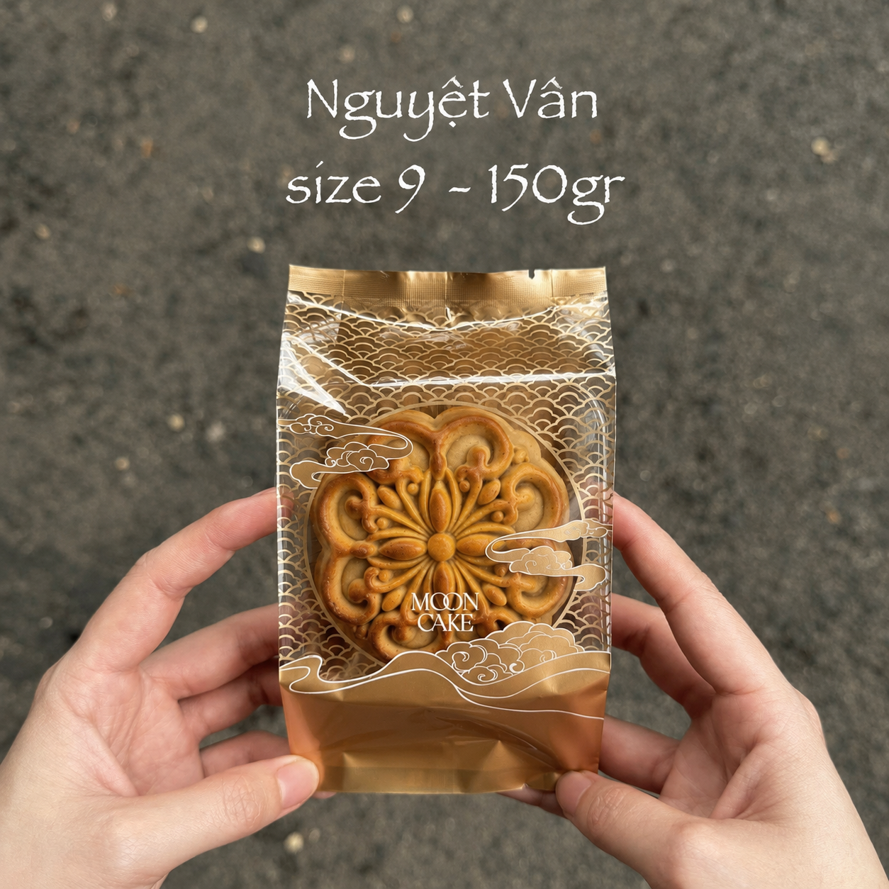 Túi hàn trung thu 150g Nguyệt Vân (9x16cm).