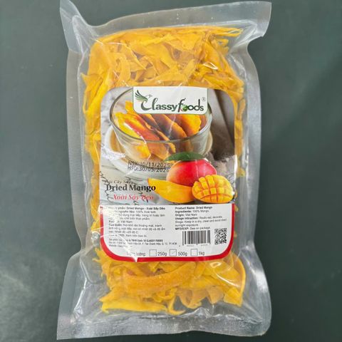 Xoài vụn sấy dẻo Classyfoods 500gr.