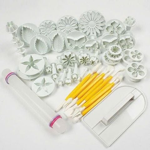 Bộ tạo hình fondant 46 món
