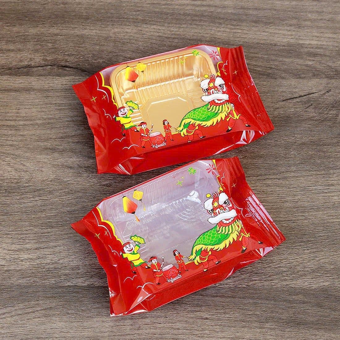Túi hàn trung thu 200g - 250g Lân (10.2x18cm - xấp 100 túi).
