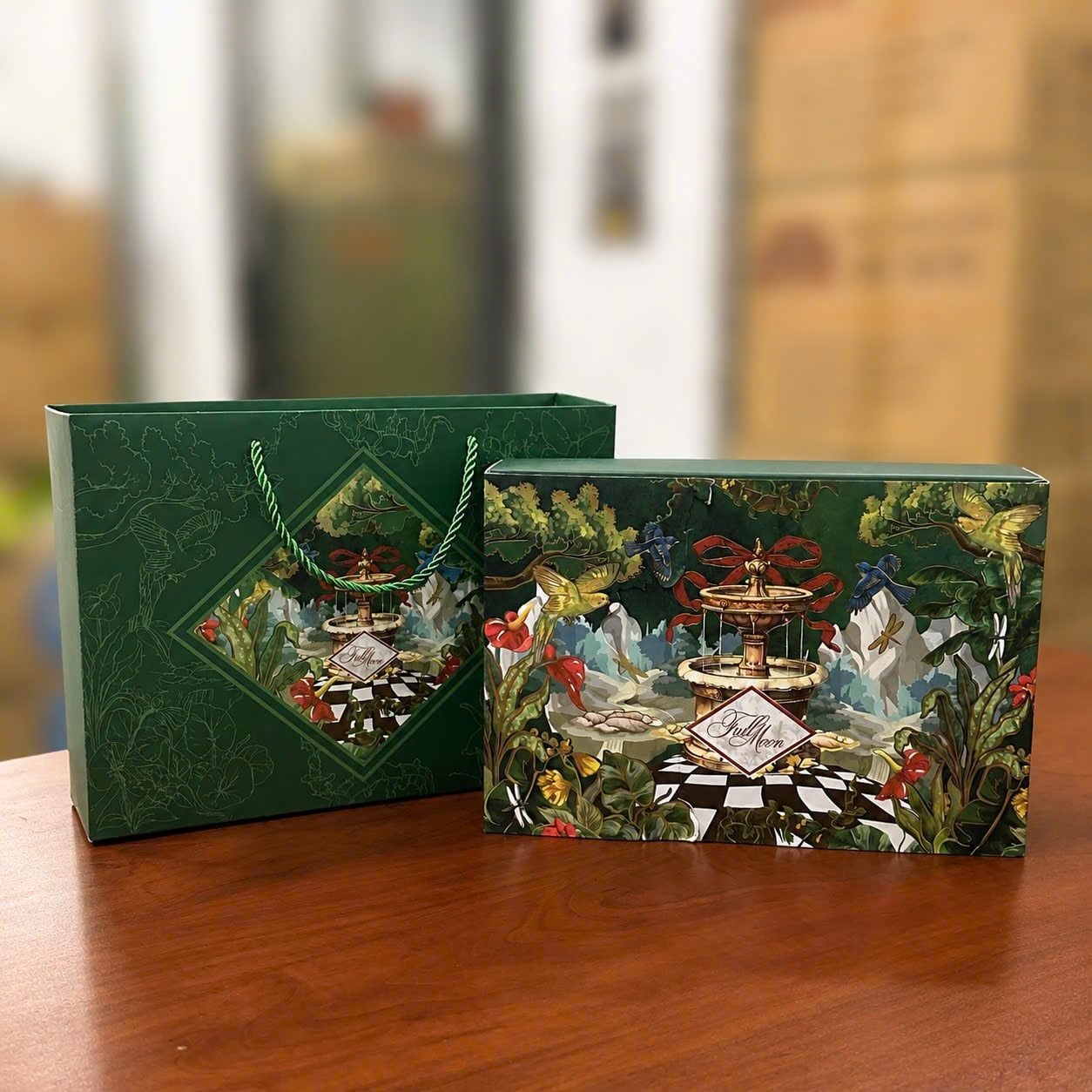 Hộp trung thu 6 bánh nhỏ 50g - 75g Moon Garden.
