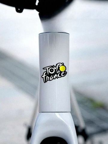  Decal dán xe đạp Tour de France 5x3cm DC29 ( cặp ) 