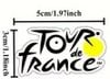 Decal dán xe đạp Tour de France 5x3cm DC29 ( cặp )