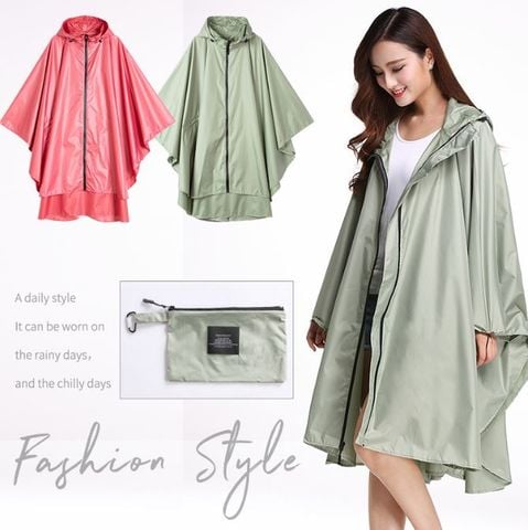  Áo mưa poncho tà ngắn thích hợp cho trekking / đạp xe RC04 