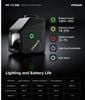 Đèn xe đạp CYCLAMI CYC2000 2000 lumen pin 4000mah remote không dây