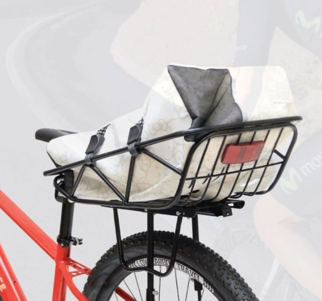 Rổ để baga sau xe đạp RA3 ( Nhôm ) 48 x 32 x 10cm
