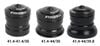 Bộ chén cổ xe đạp TTBicycle 41.4-41.4 cho phuộc cổ thẳng 30mm xe Giant TCR OCR