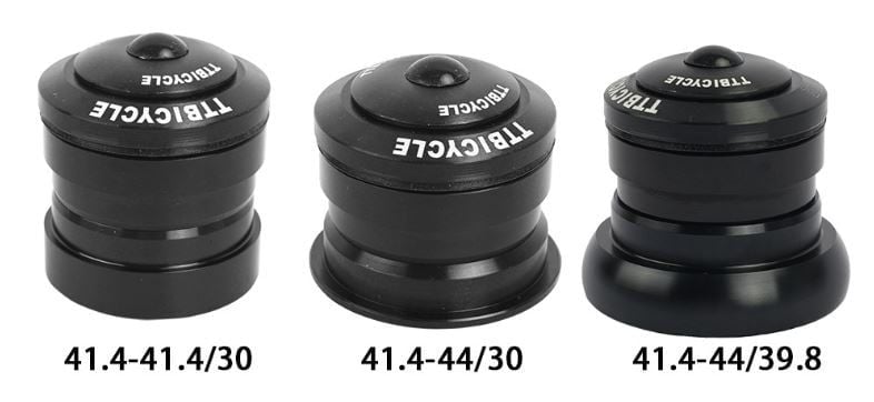 Bộ chén cổ xe đạp TTBicycle 41.4-44 cho phuộc cổ thẳng 30mm / cổ nở 39.8 xe Giant TCR OCR