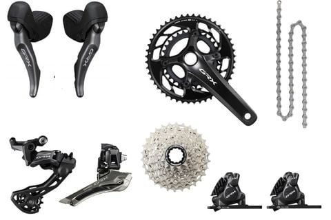  Bộ group xe đạp gravel Shimano GRX 820 2x12 