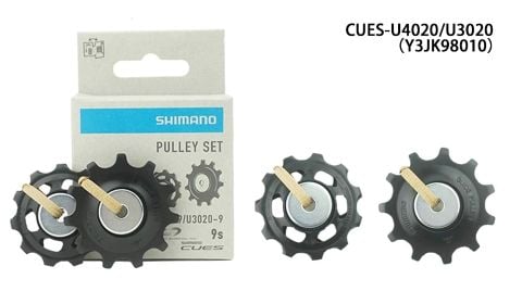  Bộ bánh xe đề xe đạp pulley Shimano Cues U4020 / U3020 9 speed 