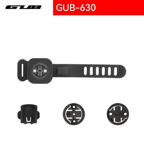  Bát cao su GUB gắn đồng hồ / đèn / phụ kiện đuôi tròn chuẩn Garmin lên xe đạp G630 