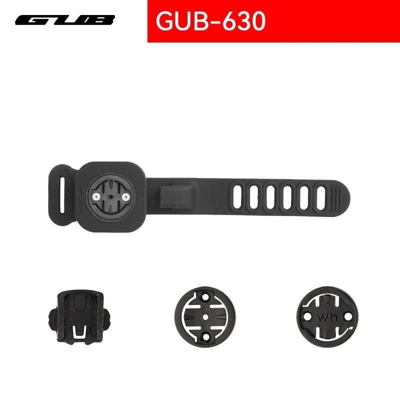 Bát cao su GUB gắn đồng hồ / đèn / phụ kiện đuôi tròn chuẩn Garmin lên xe đạp G630