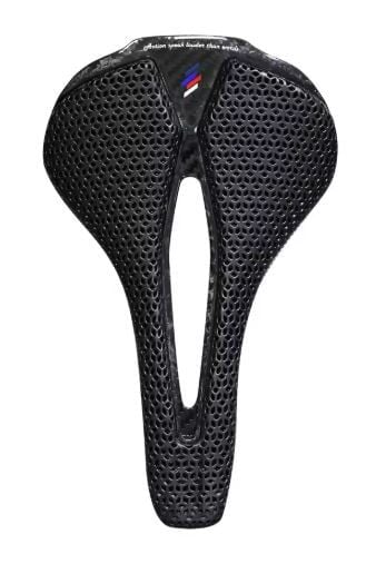 Yên xe đạp Bigrock carbon in 3D carbon T800 + 3k 150mm / 170 gram