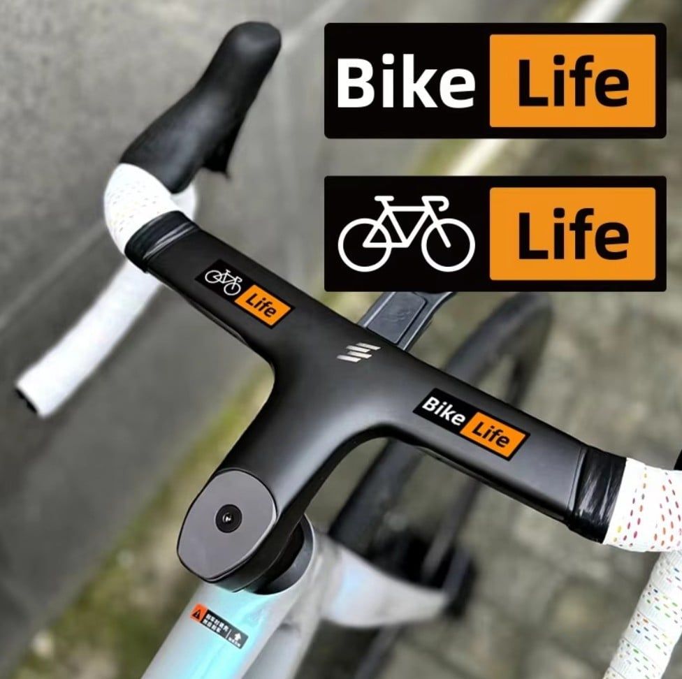 Decal dán trang trí xe đạp BikeLife 7x2.4 cm ( cặp ) DC32