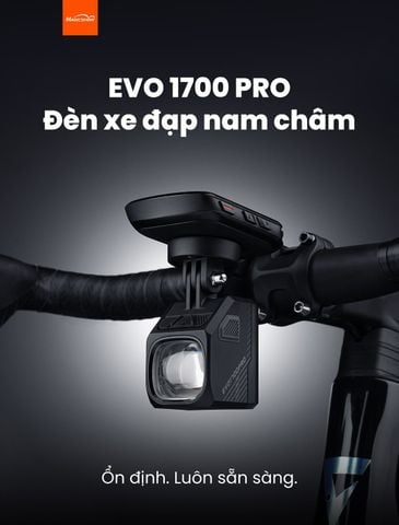  Đèn xe đạp thông minh Magicshine EVO 1700 PRO Dung lượng pin 4400mAh 