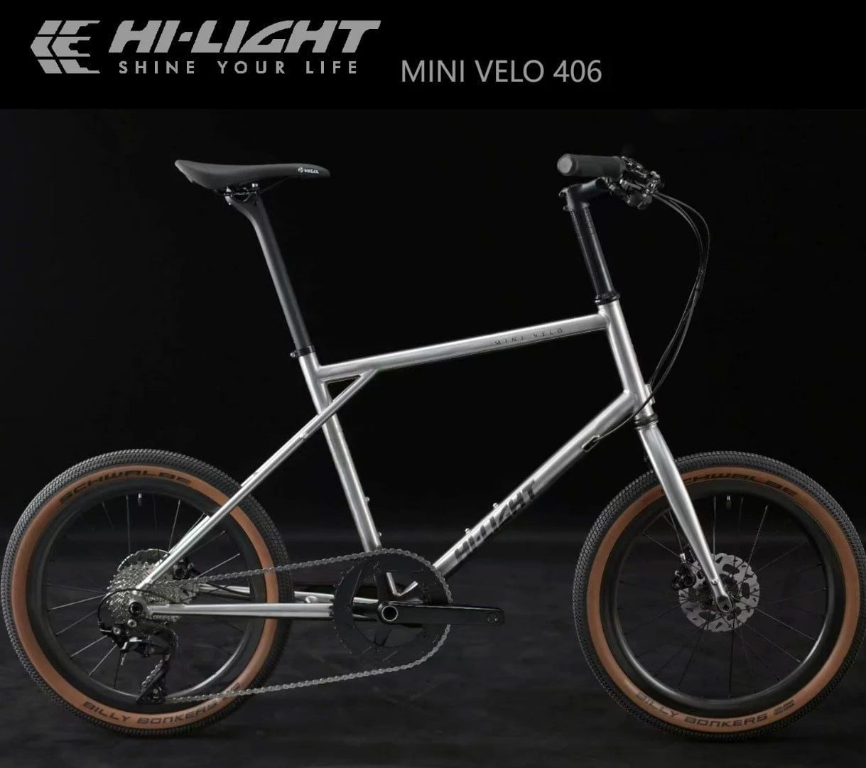 Xe đạp Hi-Light Mini Velo 406 20 inch group Shimano 105 R7000