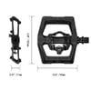 Pedal can xe đạp Funn Ripper 2 1 mặt phẳng 1 mặt can chuẩn Shimano SPD Moutain
