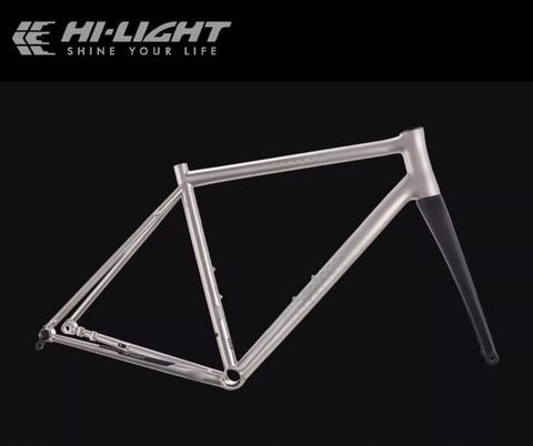  Khung sườn xe đạp Titanium Road 2025 R8.1 từ Hi Light (Chính hãng, bảo hành 5 năm) 