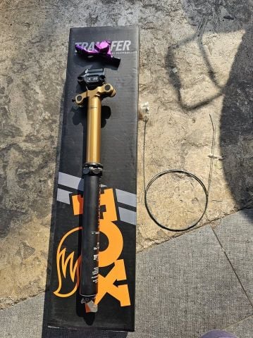  Cốt yên tăng giảm Fox Transer 30.9 125mm kèm tay bấm Funn 
