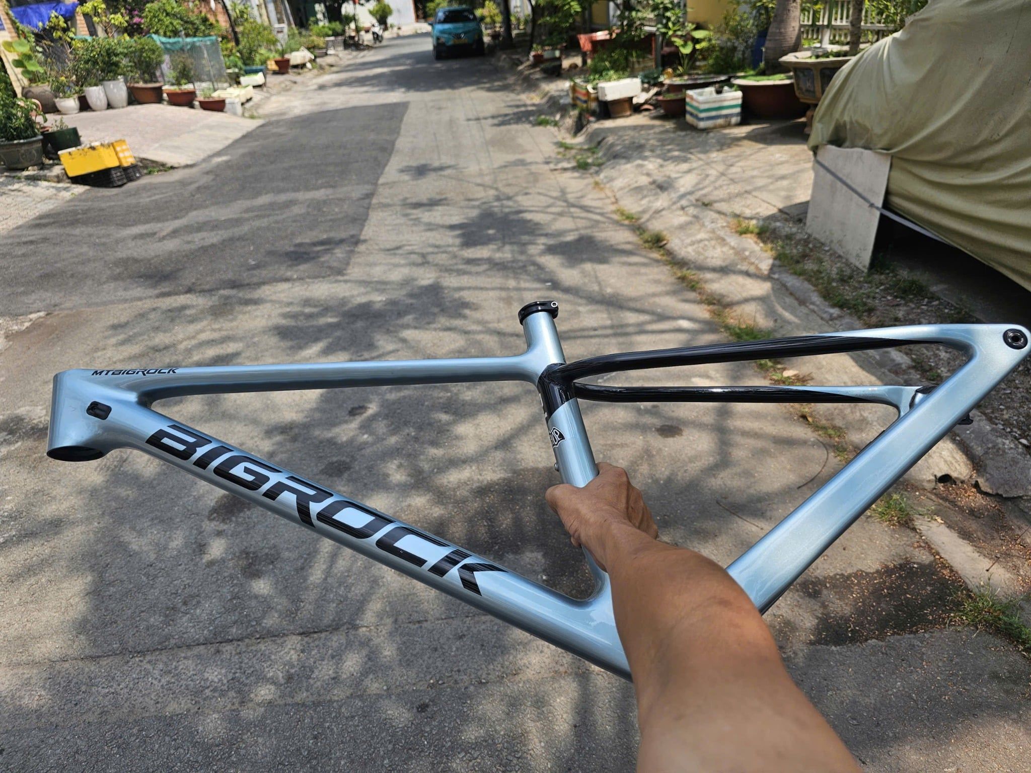 Sườn xe đạp BigRock MT9 29 inch size S 2nd