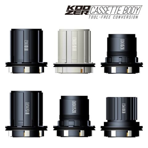  Cối đùm xe đạp Koozer 490 dòng B cho các đùm Koozer XM490 /XM490pro /BM440 /XM460 /460 / XM390 đời 2023 - 2027 